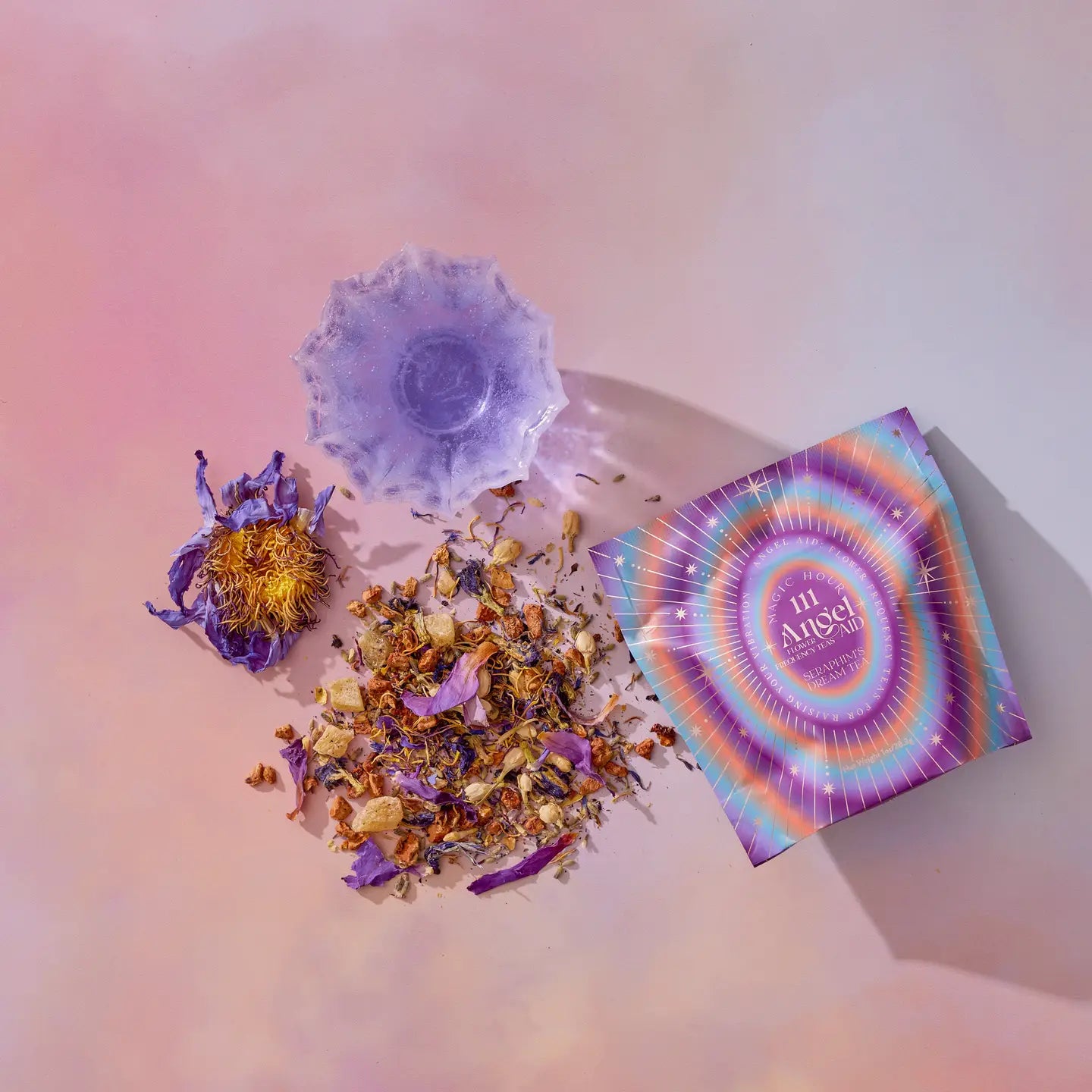 111: Lavender-Jasmine-Pineapple Herbal Tea with Blue Lotus