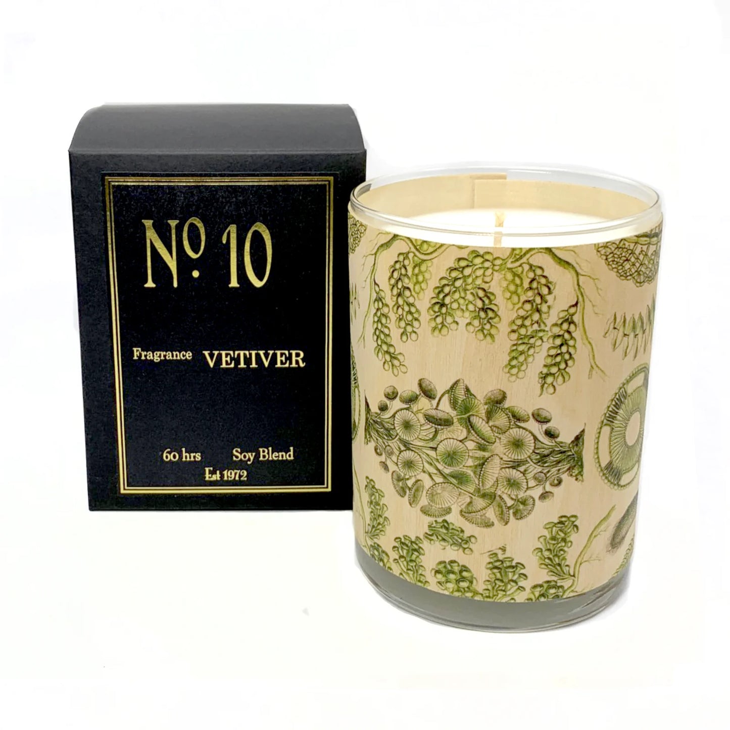 Wood Candle No. 10 Vetivert
