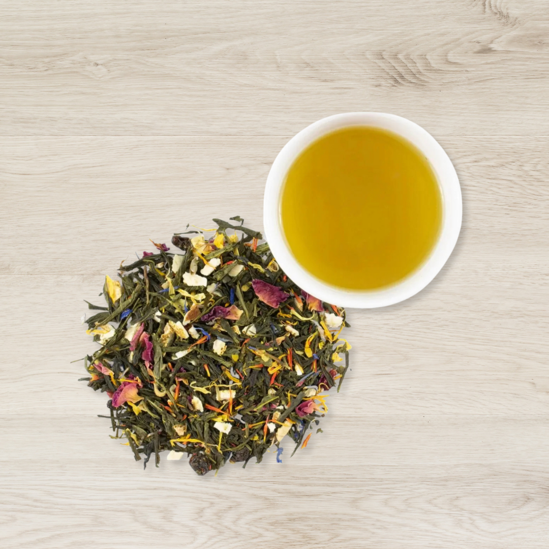 Strawberry Meadows Green Tea
