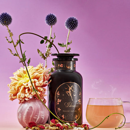 Libra: Shatavari-Cardamom-Rose White Love Cake Tea