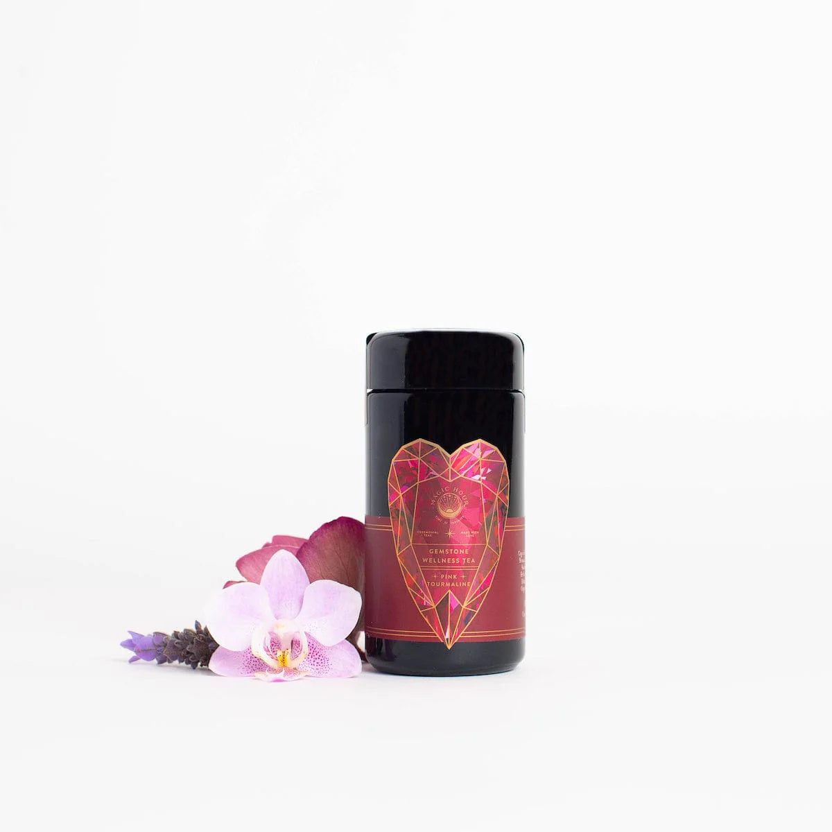 Pink Tourmaline: Organic Dragon fruit Hibiscus White Tea for Women's Health