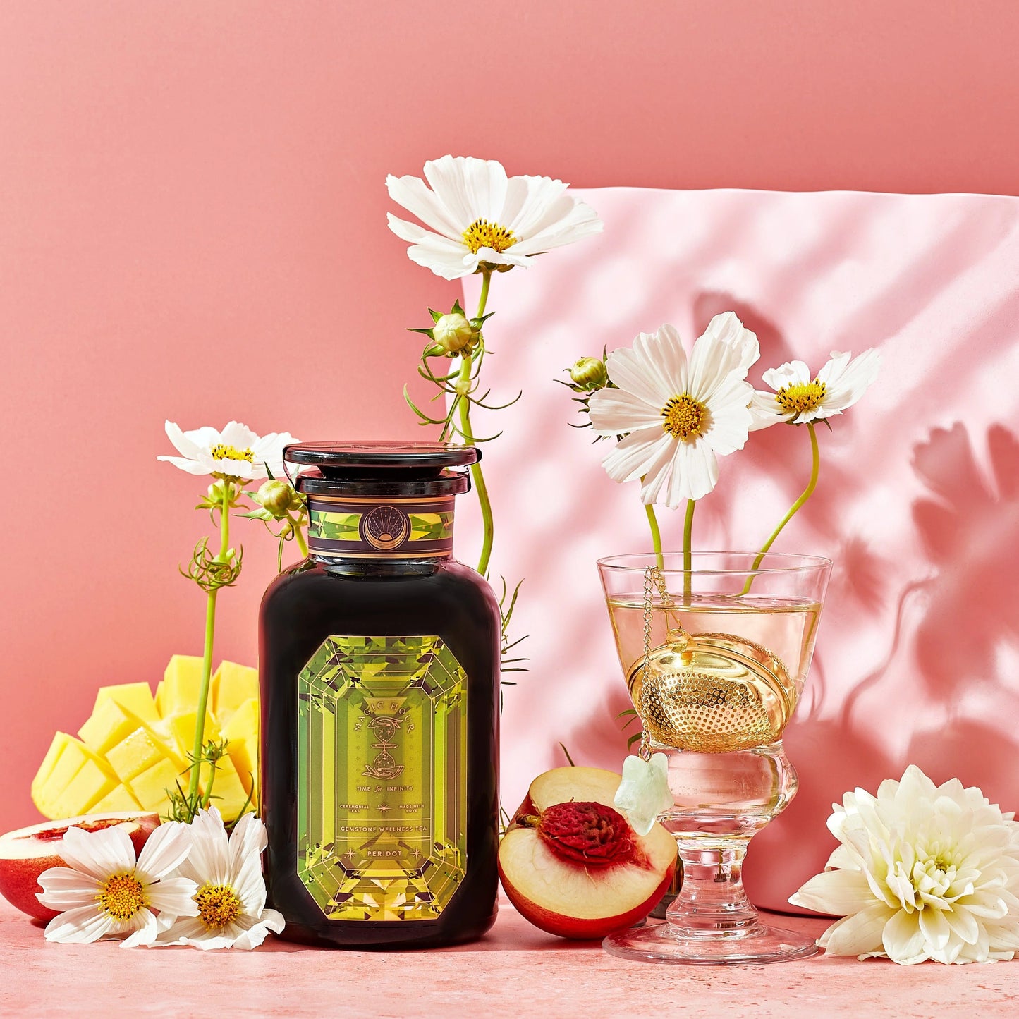 Peridot: Green Guayusa Oolong Mango-Peach Tea