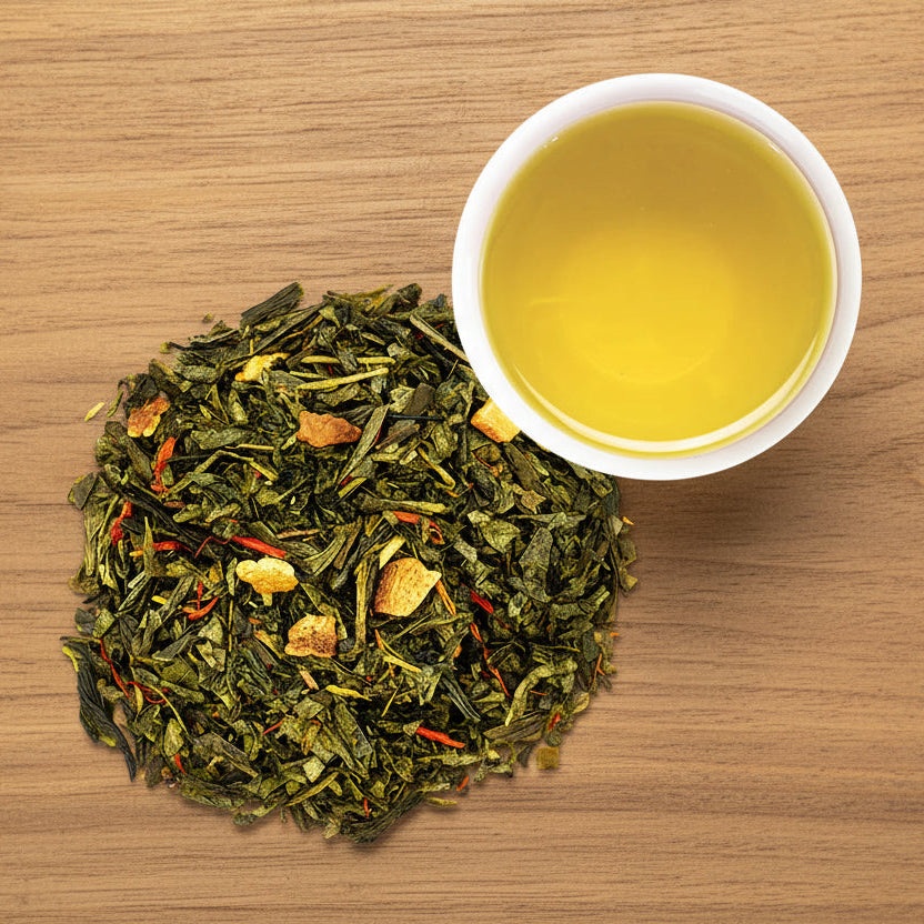 Tangerine Green Tea