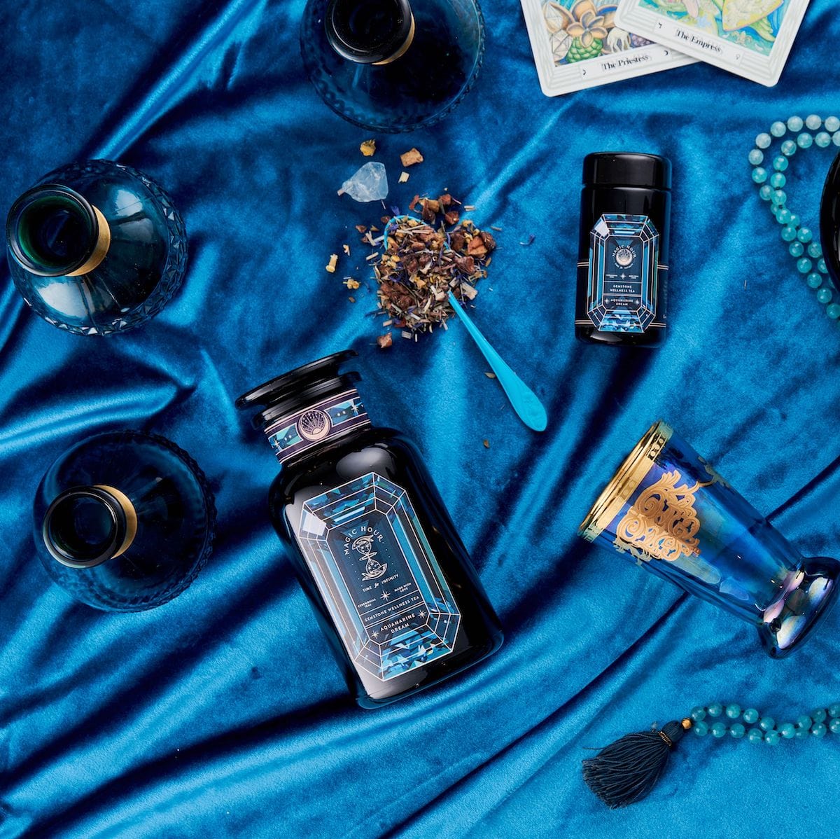 Aquamarine - Soothing Herbal Ayurvedic Adrenal Dream Tonic