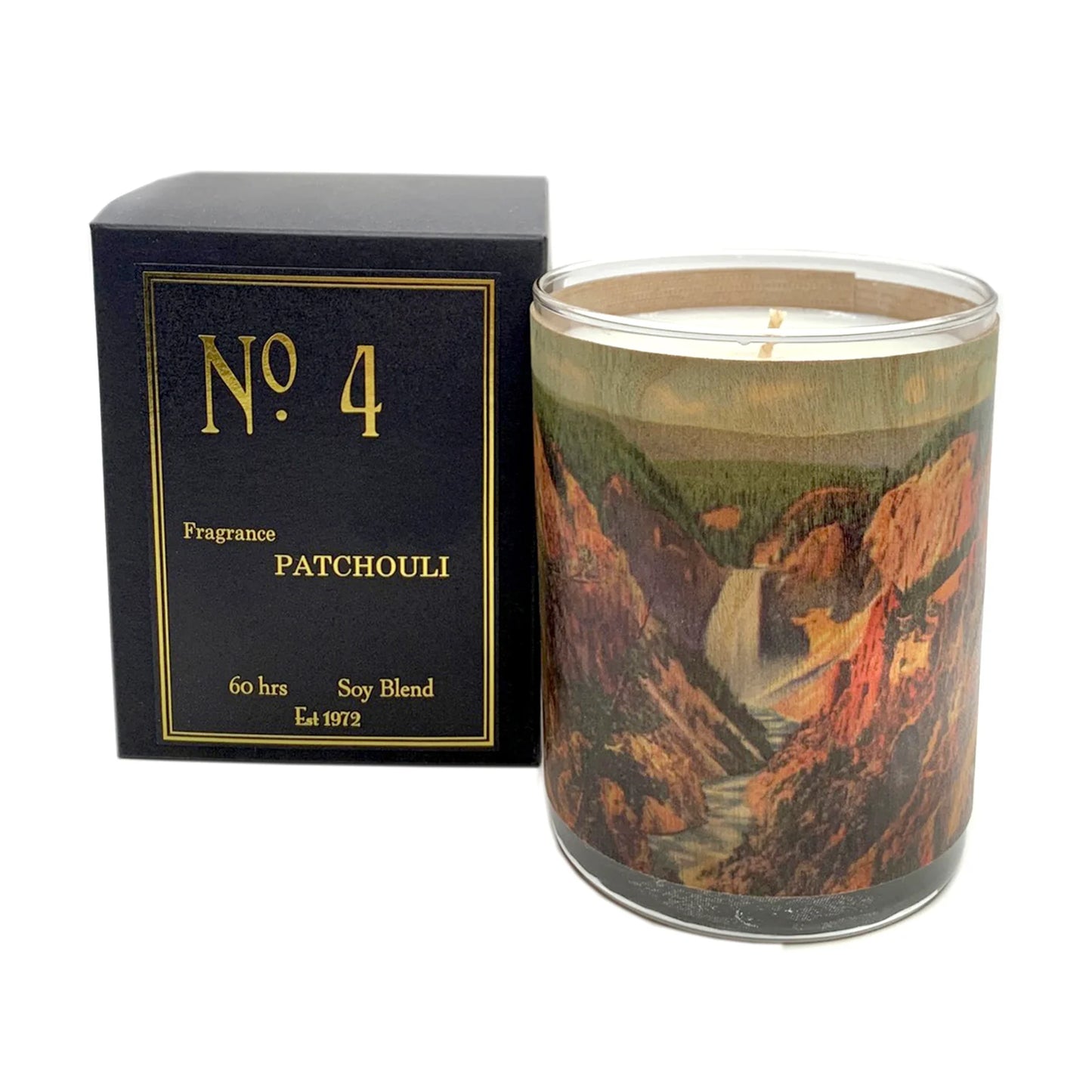 Wood Candle - No. 4 Patchouli