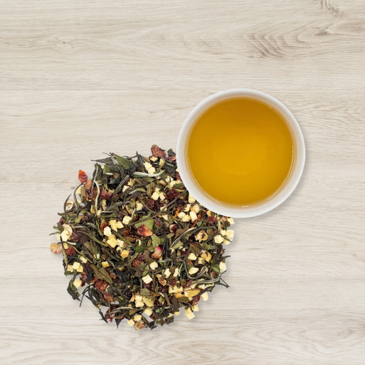 Strawberry Clouds White Tea