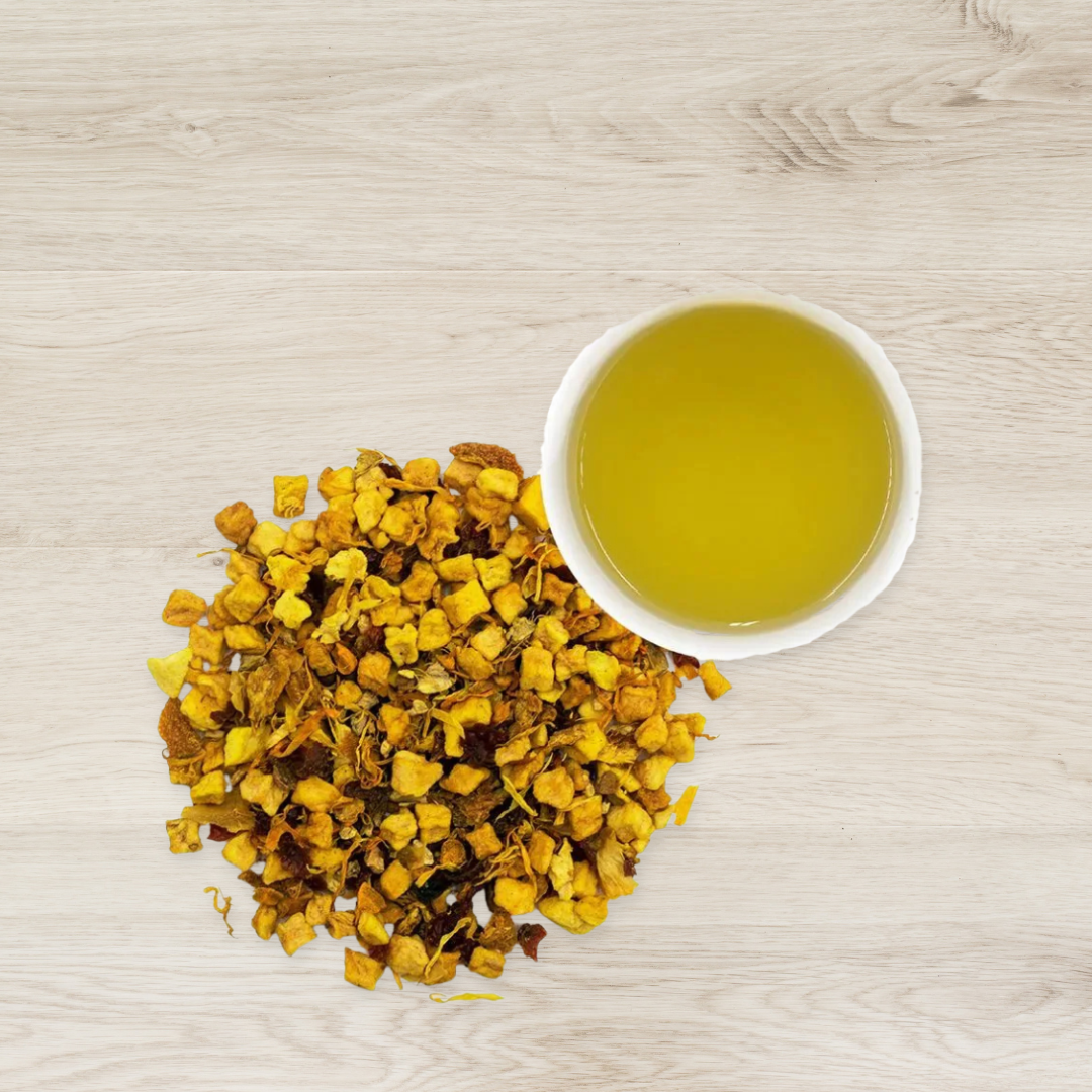 Turmeric Mango Herbal Tea